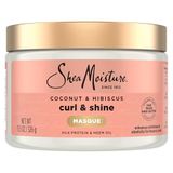 SheaMoisture Saç Maskesi Kuru Kıvırcıklar için Hindistan Cevizi ve Ebegümeci Saç Maskesi Shea Tereyağlı 30g