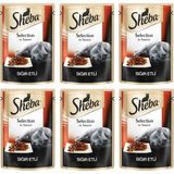 Sheba 6x85 gr Pouch Sığır Etli Yetişkin Kedi Konservesi