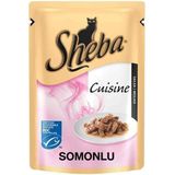 Sheba Cuisine Pouch Somonlu 85 gr Konserve Kedi Mamasi