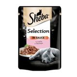 Sheba Pouch Somonlu Yetişkin Kedi Konservesi
