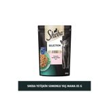 SHEBA Somonlu Yetişkin Kedi Konserve Mama 85 gr * 28 Adet