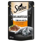 Sheba Yetişkin Hindili Yaş Kedi Maması 85 Gr*24 Adet