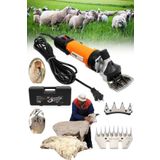Sheep Clipper Alman 9600 Schere Çift Metal Şanzuman Koyun Kırkım Makinesi Devir Ayarlı Bakır Sargı