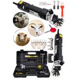 Sheep Clipper Pnömatik 5500 W Çift Hava Soğutmalı Devir Ayarlı Keçi Koyun Kırkım Makinası