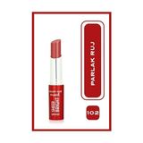 Sheer Bright Lipstick NO:102 Peach - Parlak Ruj (3 Paketi) - Option-1