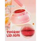 Sheglam Hydra Jelly Pocket Lip Jam-Apricot Pop Dudak Parlaticisi Ruj
