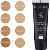 Sheida 50 ml No:50 Make Over Foundation Cream Form Krem Fondöten