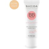 Sheida BB Krem Extra Light Aydınlatıcı Etki İle Karma Ciltler İçin Özel Krem Formülü