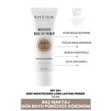 Sheida Pürüzsüz Görünüm Sağlayan Spf30 Güneş Koruma Etkili Nemlendirci Makyaj Bazı Makeup Base - 50ml