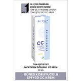 Sheida Snow White Leke Açıcı Cc Krem Spf 30+ 50ml