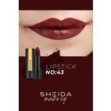 Sheida Uzun Süre Kalıcı E Ve C Vitamini Içeren Yeni Nesil Mat Ruj - Matte Lipstick No:43