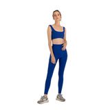 SHEISMONO Yüksek Bel Toparlayıcı Spor Tayt Saks Mavi (Saks Mavi/L)