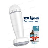 Sheland 120 Titanyum İğneli, 30 ml Collagen Serum - Ayarlanabilir İğne Ölçülü (0.25-2.0mm) Dermastamp