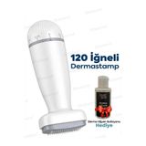 Sheland 120 Titanyum İğneli, 50 ml Derma Dezenfektan - Ayarlanabilir İğne Ölçülü (0.25-2.0mm) Dermastamp