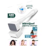 Sheland Dermastamp 140 Titanyum İğneli , 30 ml Collagen Serum - Ayarlanabilir 10 İğne 0.25 mm - 3.00 mm