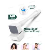 Sheland Dermastamp 140 Titanyum İğneli ,Ayarlanabilir 10 İğne 0.25 mm - 3.00 mm, Tüm Cilt Tipine Uygun