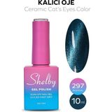 SHELBY 10 ML. A297 SERAMİK KEDİ GÖZÜ KALICI OJE - Karışık
