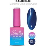 SHELBY 10 ML. A298 SERAMİK KEDİ GÖZÜ KALICI OJE - Karışık