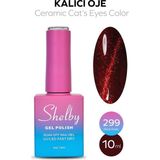 SHELBY 10 ML. A299 SERAMİK KEDİ GÖZÜ KALICI OJE - Karışık