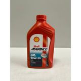 Shell Advance 4t Ax3 20W50 1 L Motor Yağı (Üretim Tarihi 2025)
