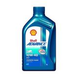 Shell Advance 4T Ax7 10W40 1 Litre Aşınmaya Dayanıklı Sentetik Motosiklet Yağı Universal Uyumlu - 0781387029555
