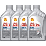 Shell Helix 1 Litre Motor Yağı Hx8 Ect C3 5W-30 4'lü