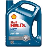 Shell Helix HX7 5W40 4 L Sentetik Motor Yağı