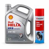 Shell Helix Hx8 Motor Yağı 5W-30 4 Litre + Würth Balata Spreyi 500 Ml