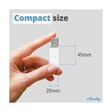 Shelly Blu Gateway | Bluetooth Wlan Ağ Geçidi Usb-A-Dongle | Ev Otomasyonu | Alexa ve Google Home ile Uyumlu | Ios Android Uygulaması | Kablosuz - 1 GB - 00-Siyah - Beyaz - Option-1