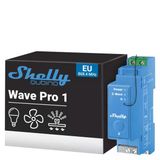 Shelly Dalga Pro 1 | Potansiyelsiz Kontaklara Sahip Profesyonel 1 Kanallı Z-Wave Dın Raylı Akıllı Anahtar - 16A | Z-Wave 800 Serisi Işık Anahtarı | Ev Otomasyonu | Z-Wave Ağ Geçidi Gerekli