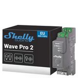 Shelly Dalga Pro 2 | Profesyonel 2 Kanallı Dın Rayı Z-Wave Akıllı Anahtar | Potansiyelsiz Kontaklarla | Ev Otomasyonu | Z-Wave Ağ Geçidi Gerekli | Genişletilmiş Kablosuz Menzil