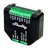 Shelly Plus Add-On, Smart Home Arayüz Plus Röle, WLAN ve Uygulama ile Dijital Kontrol, WiFi Ev Otomasyonu, 3,3 V, DS18B20 ve DHT22 Sensörleri için Uygulanabilir