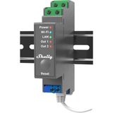 Shelly Pro 2 2 Kanallı Kuru Kontak Dın Ray Akıllı Röle