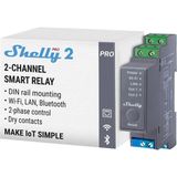 Shelly Pro 2 Dın Ray 2 Kanal Akıllı Röle - 1 Adet