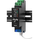 Shelly Pro 2pm Lan Wi-Fi Bluetooth 2 Kanallı Enerji Ölçümlü Akıllı Röle