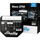 Shelly Wave 2pm Z-Wave 2 Kanallı Enerji Ölçümlü Akıllı Röle
