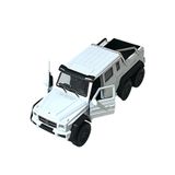 Shem Beyaz Mercedes Pikap Oyuncak Lisanslı Diecast Metal Çek Bırak Araba