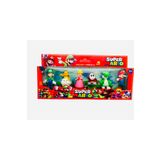 Shem Süper Mario 6 Lı Set Oyuncak Super Mario Oyuncak Figür Seti