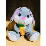 Shem Tavşan Oturan Sevimli Tavşan Peluş Oyuncak 80 Cm