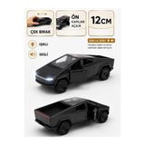 Shem Tesla Cyber Truck Koleksiyonluk Metal Sesli Işıklı Diest Car Oyuncak model Araba 12 cm