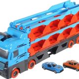 Shem Tır 2 Metre Uzunluk Yarış Pisti Araç Taşıyıcı Oyuncak Truckine Araç Fırlartmalı Oyuncak Tır