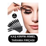 SheMask Kirpik Kıvırıcı Kaş Kirpik Tarama Fırçası – Maskara Rimel Fırçası Kaş Şekillendirici Göz Makyajı