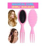 SheMask Kıvırcık Saç Tarağı Bukle Tarağı Saç Şekillendirme Seti Mucizevi Tarak Magical Curl Saç Fırçası
