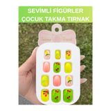 SheMask Takma Tırnak Çocuk Kız Çocuk Oyuncak Kendinden Yapışkanlı Takma Tırnak Seti Çocuklar İçin Takma Tırnak Protez Tırnak Seti Tırnak Süsü Takma Tırnak Aksesuarı Renkli Tırnaklar Takma Tırnak Aksesuarı