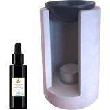 Shemsa Naturals Buhurdanlık Seti ( Concart Curve + Purefume Timeless - 30 ml )