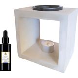 Shemsa Naturals Buhurdanlık Seti ( Concart Quattro + Purefume Blue Moon -30 Ml)