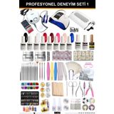 Shena Kalıcı Oje - Protez Tırnak Deneyim Seti 1 (FREZE-UV-TOZ ALMA | OJE - BUILDER JEL | AKSESUAR)