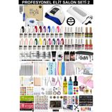 Shena Kalıcı Oje - Protez Tırnak Elit Salon Seti2(STRONG FREZE-UV-TOZ ALMA | OJE - BUILDER JEL | AKSESUAR)