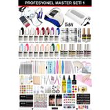Shena Kalıcı Oje - Protez Tırnak Master Seti 1 (FREZE - UV - TOZ ALMA | OJE - BUILDER JEL | AKSESUAR)