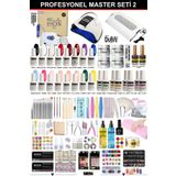 Shena Kalıcı Oje - Protez Tırnak Master Seti 2 (STRONG FREZE-UV-TOZ ALMA | OJE - BUILDER JEL | AKSESUAR)